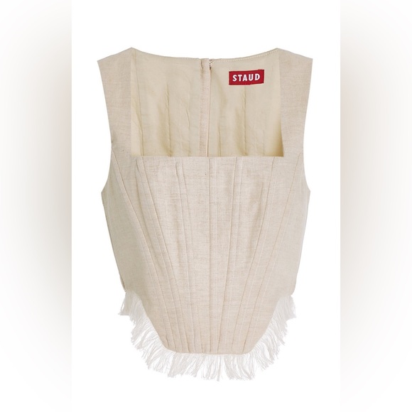 Staud Triton Linen top - Picture 1 of 5